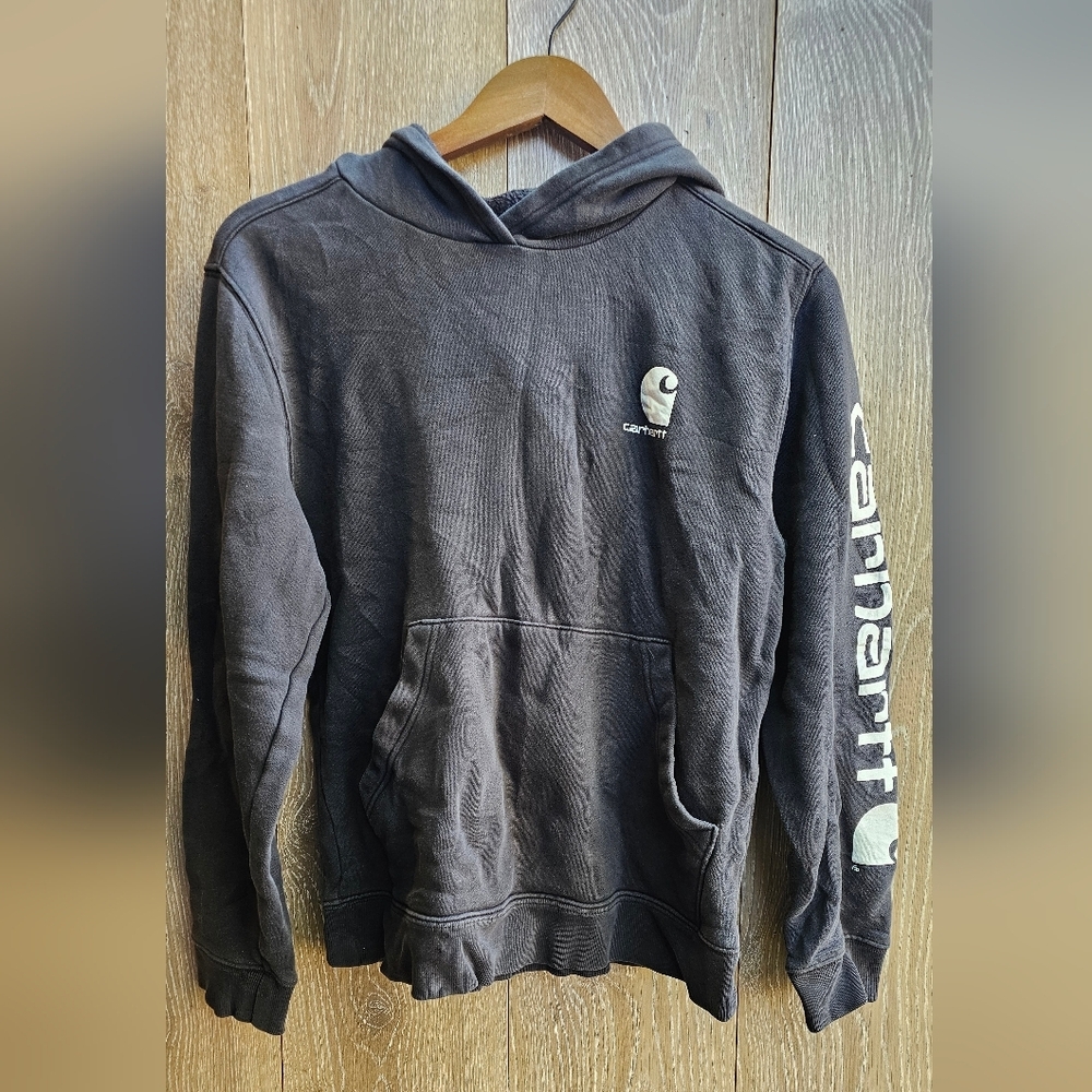Carhartt Kids Jr Black Hoodie Sweater Sizes 18-20 XL
